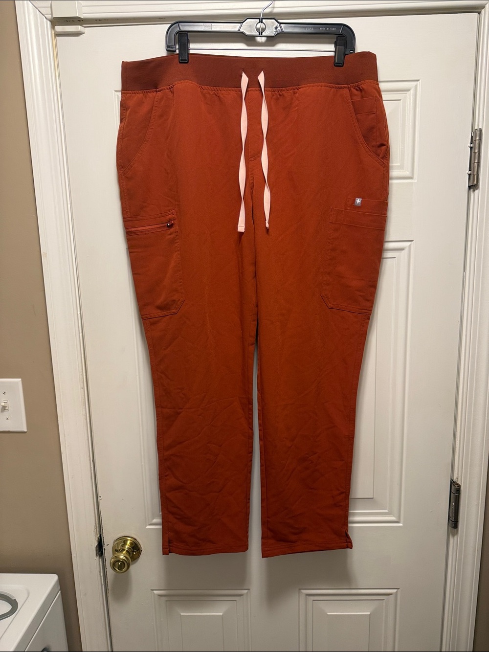 Figs Women's Rust Orange Bottoms size XXL